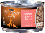 Proplan Cat Canned Salmon & Rice Entrée 85g x 24 Tins