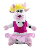 Dogit Happy Luv Plush Cheerleader Cow With Squeaker