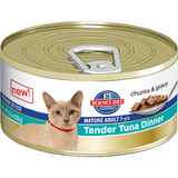 Hills Science Diet Feline Tender Dinner Mature Adult Tuna 156g x 24