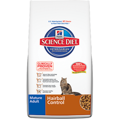 Hills Science Diet Feline Hairball Control Senior