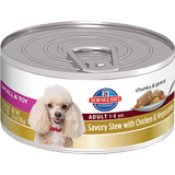 Hills Science Diet Savory Stew Adult Small & Toy Breed Chicken & Vegetables 156g x 12