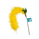 ComfyPet Cat Tail 18 in, Long Tail Made of Colourful Feathers
