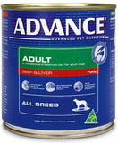 Advance Adult Dog Beef & Liver 700g 12/tray