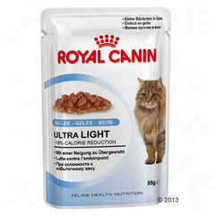 Royal Canin Ultra Light in Jelly (12 x Pouches)
