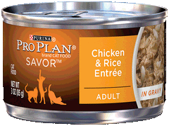 Proplan Cat Canned Chicken & Rice Entrée 85g x 24 Tins