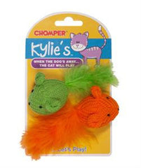 Kylies Knit Mouse With Feather