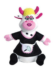 Dogit Happy Luv Plush Maid Cow With Squeaker