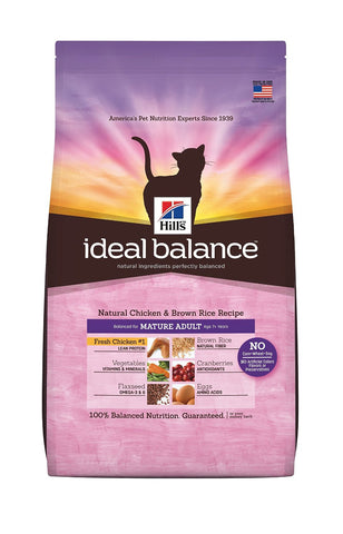 Hill's ideal balance mature dog food best sale