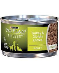 Proplan Cat Canned Turkey & Giblets Entrée 85g x 24 Tins